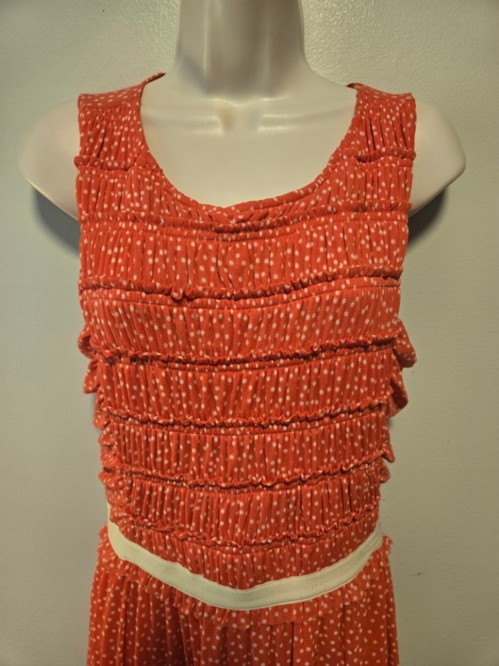 Anthropologie Postmark Polka Dot Dress Medium - Picture 2 of 5